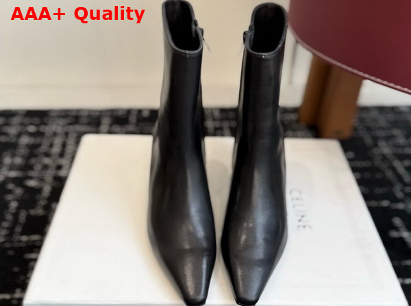 Celine Stage Fitted Boot in Lambskin Black Replica