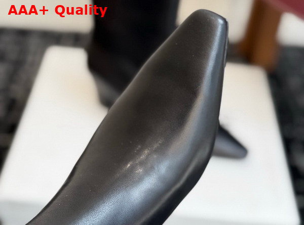 Celine Stage Fitted Boot in Lambskin Black Replica