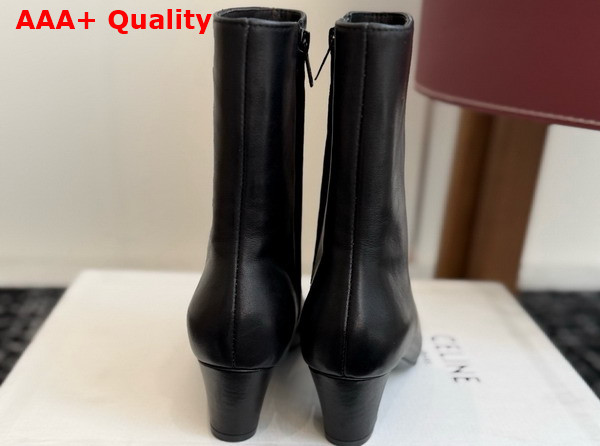 Celine Stage Fitted Boot in Lambskin Black Replica