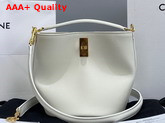 Celine Teen Bucket 16 in Smooth Calfskin Rice Replica