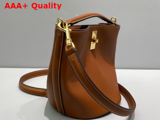 Celine Teen Bucket 16 in Smooth Calfskin Tan Replica