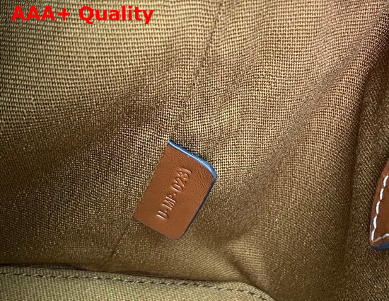 Celine Teen Cabas De France in Triomphe Canvas and Calfskin Tan Replica