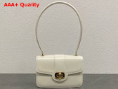 Celine Teen Celine Josephine Bag in Rice Shiny Calfskin Replica