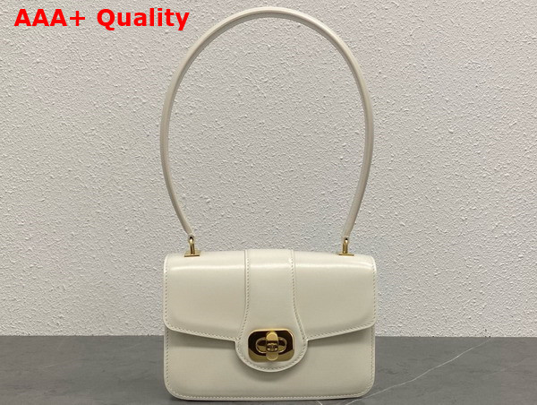 Celine Teen Celine Josephine Bag in Rice Shiny Calfskin Replica