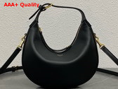 Celine Teen Celine Lulu in Black Supple Grained Calfskin Replica