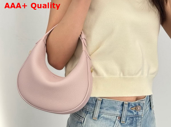 Celine Teen Celine Lulu in Bleached Pink Supple Grained Calfskin Replica