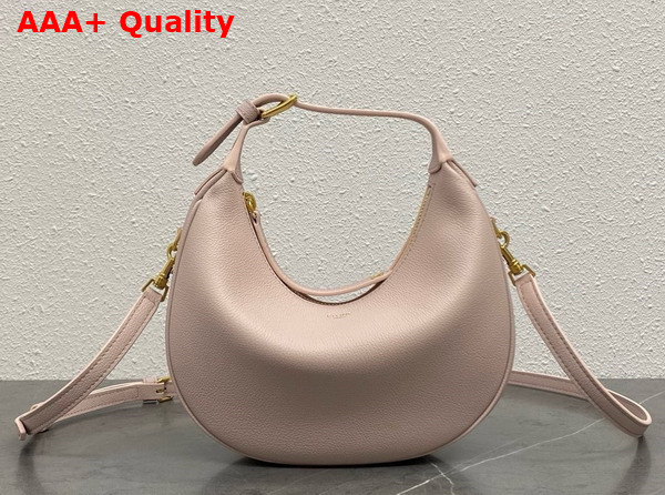 Celine Teen Celine Lulu in Bleached Pink Supple Grained Calfskin Replica