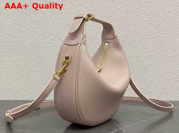 Celine Teen Celine Lulu in Bleached Pink Supple Grained Calfskin Replica