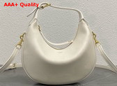 Celine Teen Celine Lulu in Rice Supple Grained Calfskin Replica