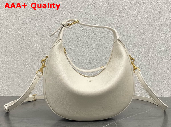 Celine Teen Celine Lulu in Rice Supple Grained Calfskin Replica
