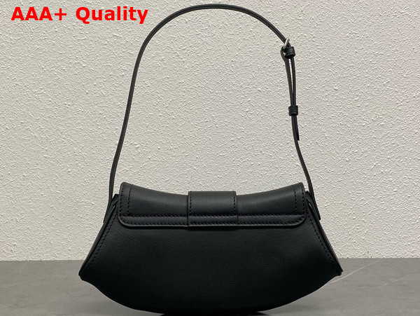 Celine Teen Celine Polly in Black Supple Calfskin Replica