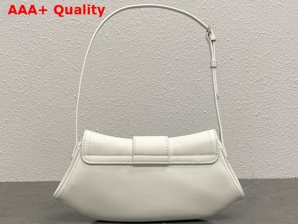Celine Teen Celine Polly in White Supple Calfskin Replica