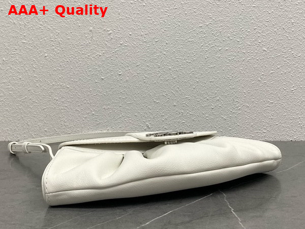 Celine Teen Celine Polly in White Supple Calfskin Replica