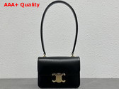 Celine Teen Garance Bag in Black Shiny Calfskin Replica