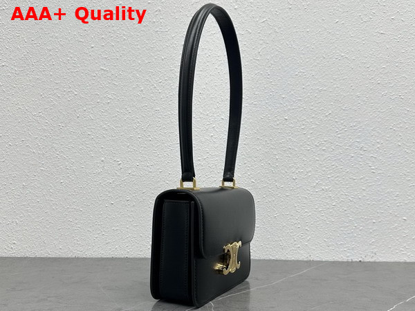 Celine Teen Garance Bag in Black Shiny Calfskin Replica
