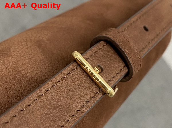 Celine Teen Triomphe Bag in Chestnut Grained Nubuck Calfskin 188423 Replica