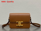 Celine Teen Triomphe Bag in Tan Natural Calfskin Replica
