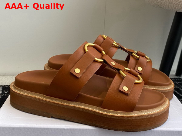 Celine Tippi in Calfskin Tan Replica