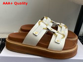 Celine Tippi in Calfskin White Replica