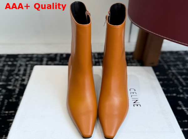 Celine Tour Boot in Sahara Lambskin Replica