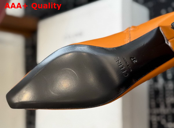 Celine Tour Boot in Sahara Lambskin Replica