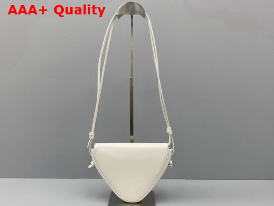 Celine Triangle Bag in Smooth Calfskin with the Dancing Kid Print White Replica