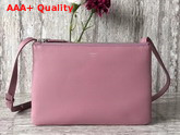 Celine Trio Bag in Pink Smooth Lambskin Replica
