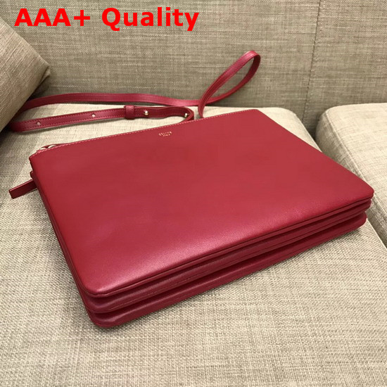 Celine Trio Bag in Red Replica