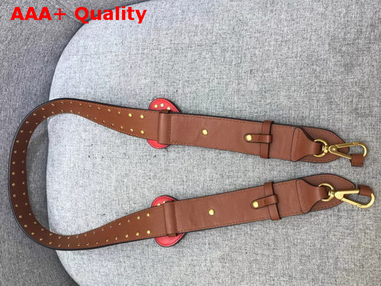 Chloe Bag Strap in Tan Calfskin Leather Replica