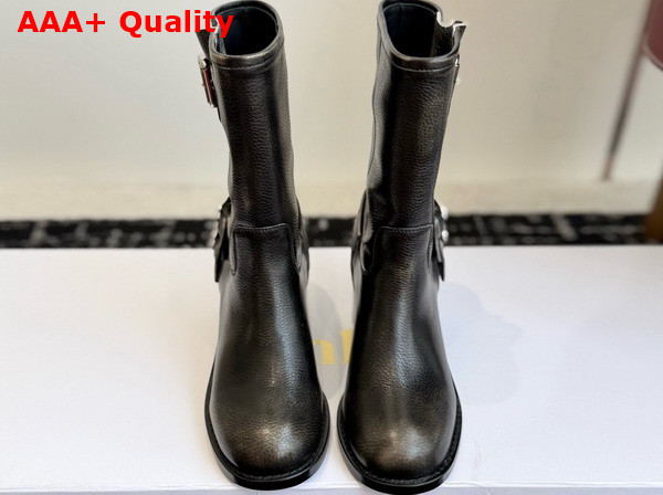 Chloe Dakota Ankle Boot in Black Calfskin Replica