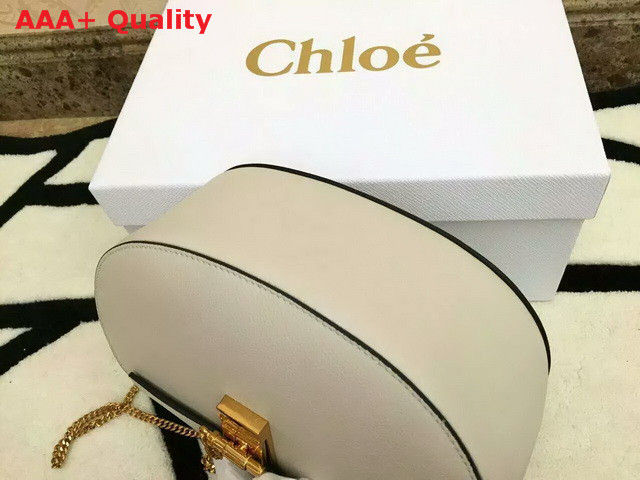 Chloe Drew Bag In Grained Leather Beige Replica