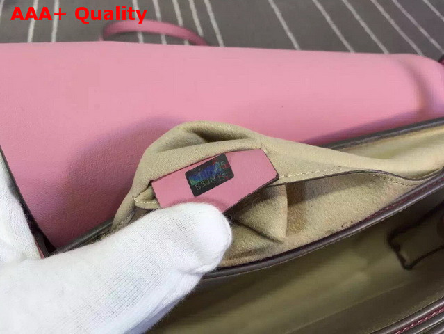 Chloe Faye Small Bag in Pink Smooth Calfskin and Suede Calfskin Replica
