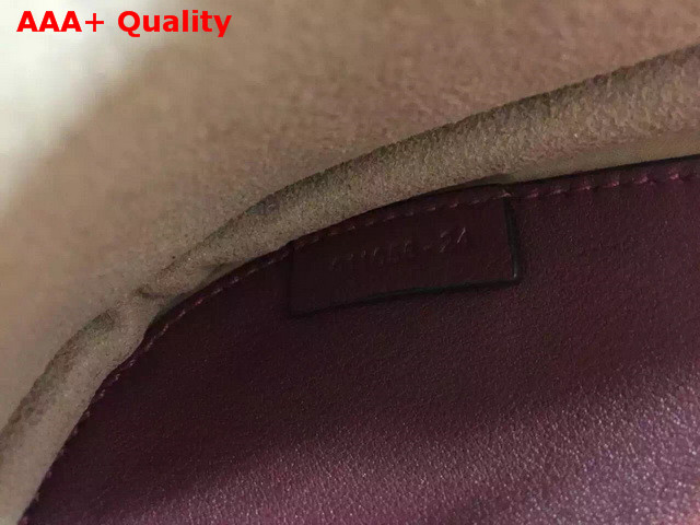 Chloe Hudson Large Bag In Oxblood Calfskin Replica