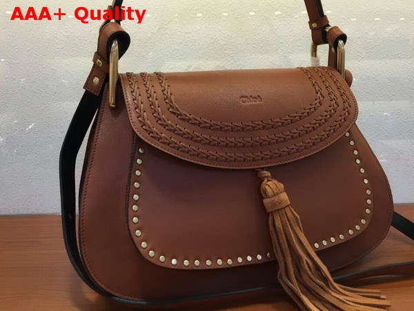 Chloe Large Hudson Bag Caramel Smooth Calfskin Replica