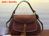 Chloe Large Hudson Bag Caramel Smooth Calfskin Replica