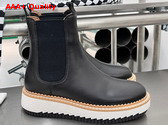 Chloe Lilli Chelsea Ankle Boot in Black Cowhide Replica