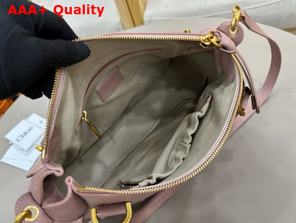 Chloe Marcie Bag in Woodrose Grained Leather Replica