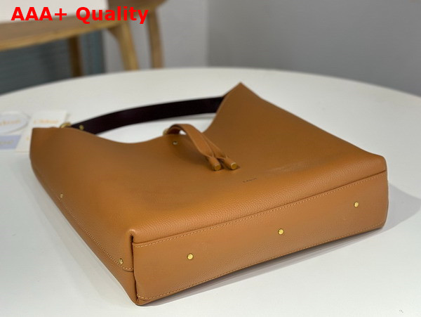 Chloe Marcie Hobo Bag in Pottery Brown Grained Calfskin Replica