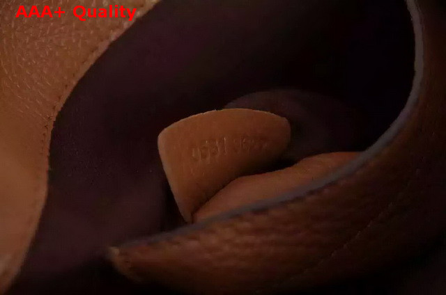 Chloe Marcie Saddle Bag In Brown Grained Calfskin Replica