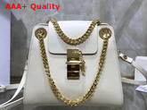 Chloe Mini Annie Shoulder Bag in White Shiny Calfskin Replica