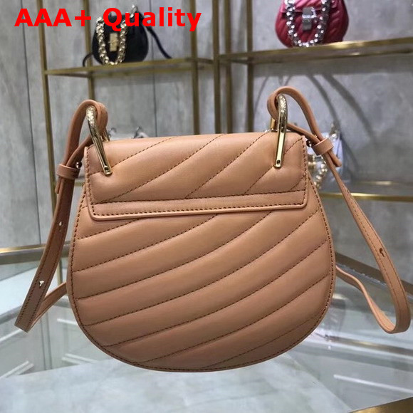 Chloe Mini Drew Bijou Bag in Beige Quilted Smooth Calfskin Replica