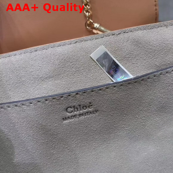Chloe Mini Drew Bijou Bag in Beige Quilted Smooth Calfskin Replica