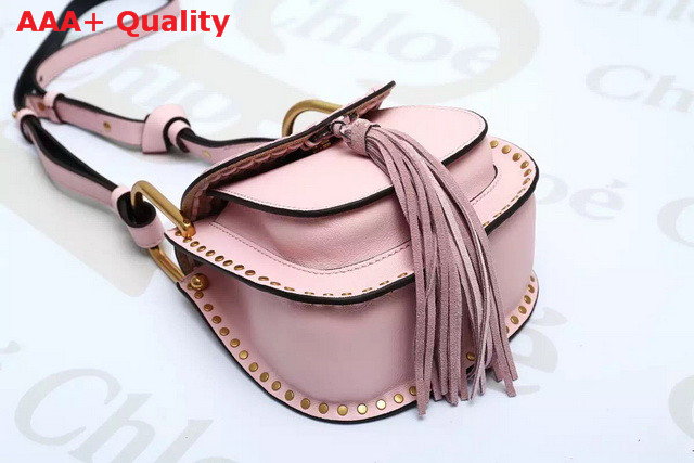 Chloe Mini Hudson Bag With Tassel In Pink Replica