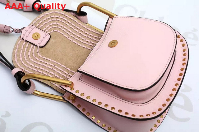 Chloe Mini Hudson Bag With Tassel In Pink Replica