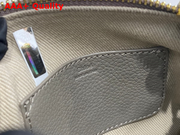 Chloe Mini Marcie Bag in Cashmere Grey Grained Leather Replica