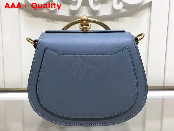 Chloe Nile Bracelet Bag in Cloudy Blue Smooth and Suede Calfskin Replica