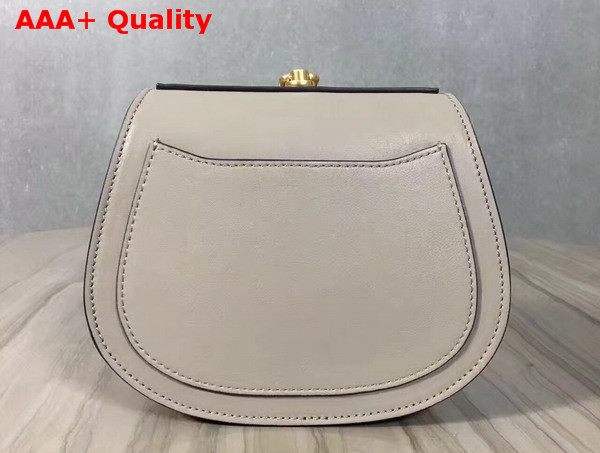 Chloe Nile Bracelet Bag in Light Grey Smooth and Suede Calfskin Replica