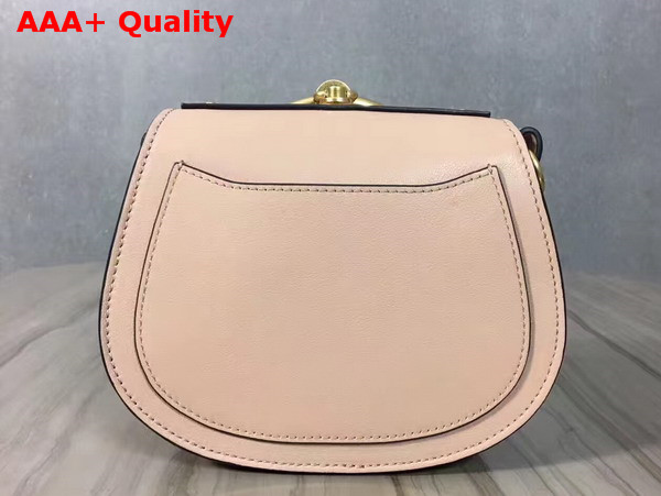 Chloe Nile Bracelet Bag in Nude Smooth and Suede Calfskin Replica