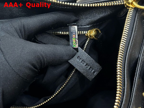 Chloe Paddington Bag in Black Grained Leather Replica