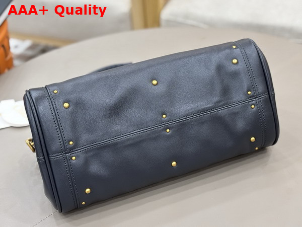 Chloe Paddington Bag in Steel Grey Grained Leather Replica
